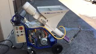 M-Tec Mono Mix FU Plaster Mixing Pump stucco grout concrete mixer