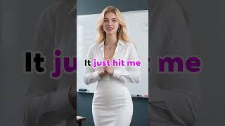 "我突然想起"用英语怎么说？九妹揭秘4种地道的说法！#英语口语#英语听力#地道表达#日常用语#英语教学#外教#美女老师#shorts