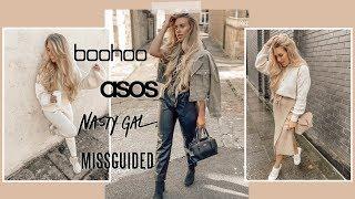 HUGE AUTUMN 2019 TRY ON HAUL | BOOHOO NASTYGAL MISSGUIDED