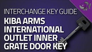 KIBA Arms International Outlet Inner Grate Door Key - Key Guide - Escape From Tarkov