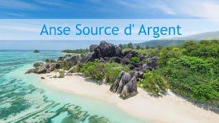 Пляж Анс Сурс Д'аржан - Anse Source D'argent на Ладиге