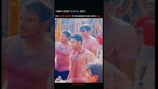 Sumedh Mudgalkar Holi Celebration Video  #shorts #sumedhmudgalkar