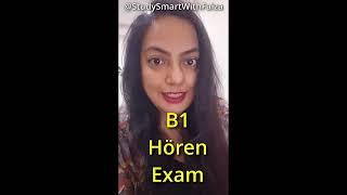 B1 Horen Quick Tips | German Exam Prep| Goethe Zertifikat