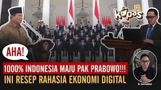 Yakin Indonesia MAJU? EKONOMI DIGITAL Menjadi Kunci!!!