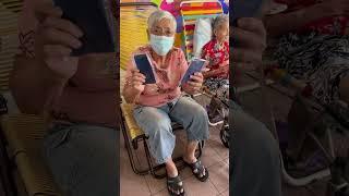 阿莉日记/社会关怀/老人院/赠送护膝套/爱义脚步基督教会