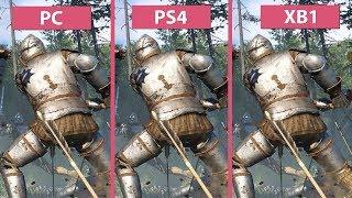 [1080p] Kingdom Come Deliverance – PC vs. PS4 vs. Xbox One Graphics Comparison