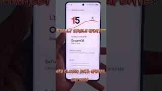 Finally! New Update for OnePlus 11R Oxygen OS 15 is Out Now! What's new? #oneplus11r #android15