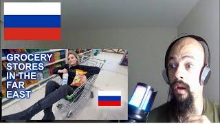 Reacting to Grocery shopping in Khabarovsk Supermarket | Покупка продуктов в Хабаровском супермаркет