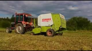 Делаем рулоны с claas rollant 46 rotocut