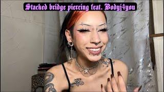 DIY Piercing | Piercing my second bridge