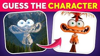 Guess the INSIDE OUT 2 Characters by ILLUSION  Squint Your Eyes | Inside Out 2 Movie Quiz