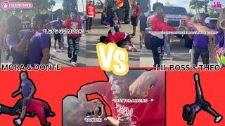 *NEW* MORA VS LIL BOSS Turns Into Mora & Donte Vs Lil Boss & Theo‼️FULL BATTLE + BACK STORY
