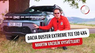 Dacia Duster Extreme TCe 130 4x4: Vaculík vysvětluje dosud nepublikované technické podrobnosti