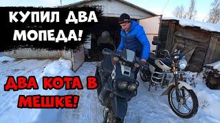 Купил два мопеда после двух лет простоя!