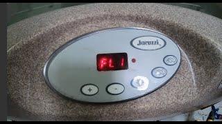 Flashing FL-1 code and no HEAT on Jacuzzi (DIY) Step by Step how to FIX.  Arizona Hot Tub Factory