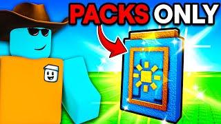 Starting Over Using Only EXOTIC SUMMER SEED PACKS in Grow a Garden