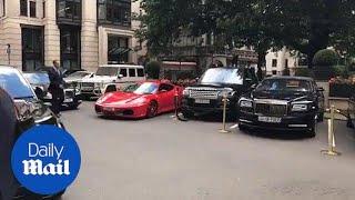 MailOnline goes supercar spotting as bling kings descend on London - Daily Mail