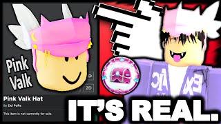 The Infamous Pink Valk Hat Finally Exists.. (ROBLOX UGC VALK)