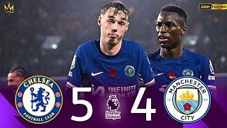 COLE PALMER MASTERCLASS | Chelsea vs Manchester City 5 - 4 Highlights & Goals 2024