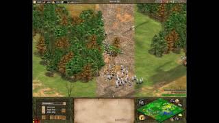 Age of Empires II - Online Commentary Battle - MrDanish177 & Impaler Khan vs. K3yStoNe & nina (4/4)