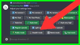 How to Use Midjourney Stealth Mode (How to Use Private Channels in Midjourney)
