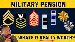 What’s a Military Pension REALLY Worth? Numbers Revealed!