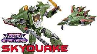 Transformers LEGACY Evolution Leader Class SKYQUAKE | Video Review