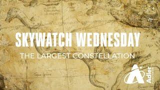 Skywatch Wednesday | The Largest and Longest Constellation In The Night Sky | Adler Planetarium