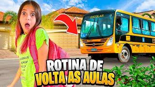 ROTINA DO PRIMEIRO DIA DE AULA (JÉSSICA SOUSA E FAMÍLIA)