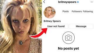 Britney Spears Fans Freak Out After She Deletes Instagram