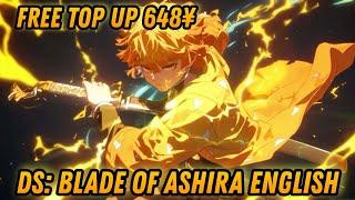 DS: Blade Of Ashira English - Free Top Up 648¥ + SSR Hero + Ticket Gacha & Discount 99% / X7 Game