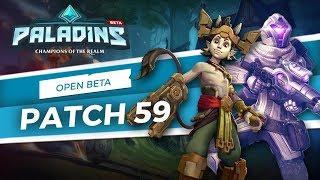 Paladins - Open Beta 59 Patch Overview