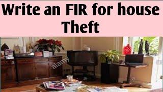 An FIR to the Police.By eschool Online