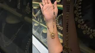 #latest #collection # black beads chain Rs.550/- .9014924230 only WhatsApp message#sujatha