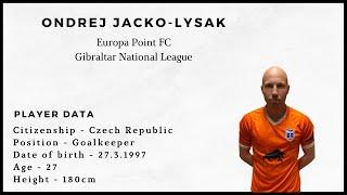 Ondrej Jacko-Lysak 2024 Goalkeeper Highlights - Europa Point FC