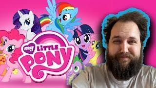 Бэбэй смотрит мультсериал My Little Pony