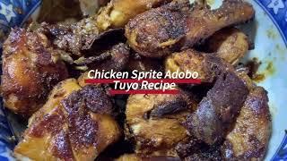 The BEST Chicken Sprite Adobo Tuyo Version | Flavorful | Momshie Cooks | Momshie Vlogs | Recipe