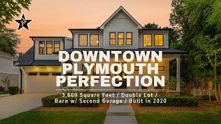 Downtown Plymouth, MI Perfection Perfectly Priced. Walk to Town from this Luxury Stunner.