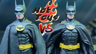 Hot Toys 1/6 scale Batman 89 Dx09 VS Batman 89 MMS693 Which version is Better?