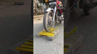 Bike vs 50 Scales?? #shorts #short #experiment