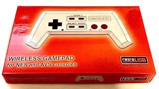 Wireless Gamepad - NES / RETROUSB AVS - AMBIENT UNBOXING