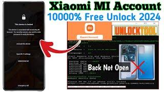 ALL Redmi Mi Account Remove Free Tool || Mi Account Unlock Tool | Xiaomi Mi Account Sideload Mode 