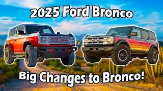 Big Changes to the 2025 Ford Bronco You Need to Know