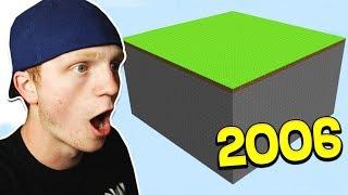 REACTING TO THE OLDEST MINECRAFT MAPS!