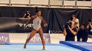 Simone Biles - HUGE 15,100 on Floor - US Championships 2024 Day 2