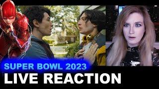 The Flash Trailer REACTION - Super Bowl 2023