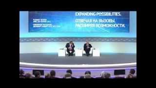 Russian President Vladimir Putin speaks at the APEC CEO Summit 2012