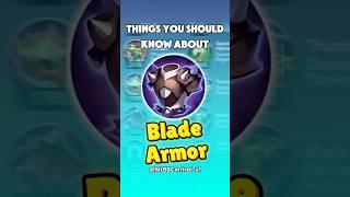 Things You Should Know About Blade Armor | MLBB Item Guide