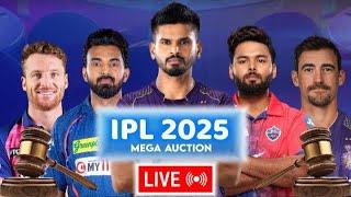  Live: IPL Mega Auction 2025 Live - IPL Auction Live | TATA IPL 2025 Auction