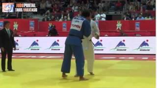 Judo Grand Slam Tyumen 2014 Bronze -100kg SAYIDOV Ramziddin (UZB) - HAGA Ryunosuke (JPN)